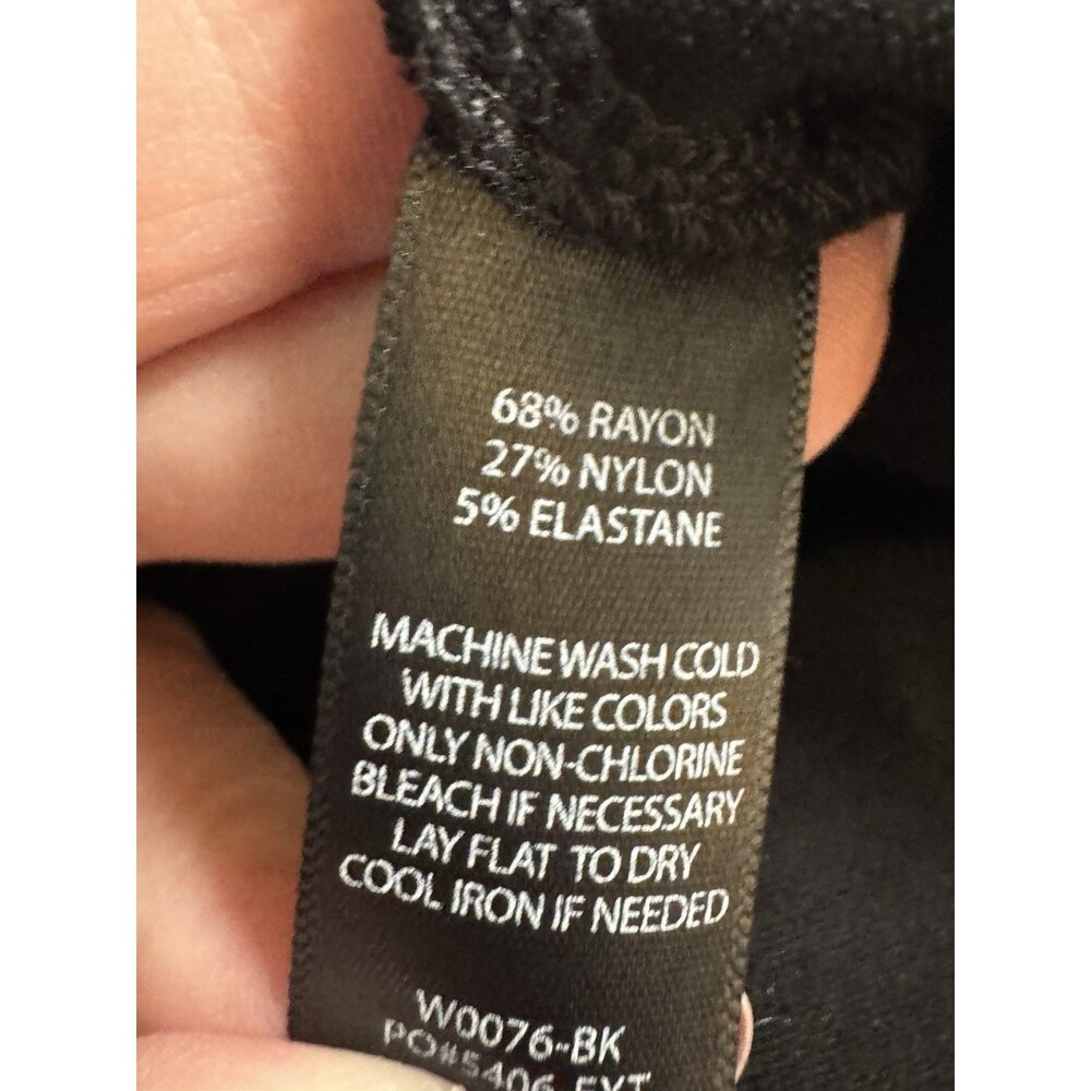 Betabrand Womens Pants Black Bootcut Dress Yoga Ponte Knit Stretch Size Large - Picture 7 of 8
